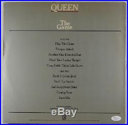 Queen Signed The Game Autograph Record Vinyl Album JSA Brian May Roger Taylor