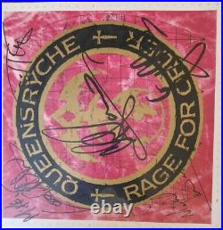Queensryche Rage for Order Signed Vinyl LP Album