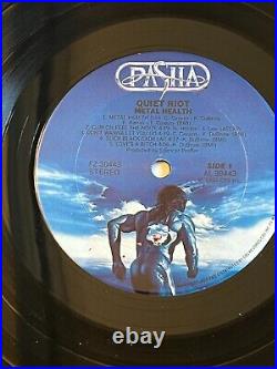Quiet Riot Metal Health Signed Vinyl LP Record Album Autographed by ALL 1983