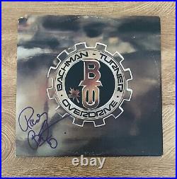 RANDY BACHMAN signed vinyl album BACHMAN TURNER OVERDRIVE HEAD ON
