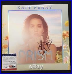 RARE Katy Perry Signed Prism Vinyl Album PSA DNA