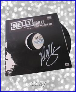 RARE NELLY Hand Signed Autographed Vinyl Album Cover Rapper Grillz 2005 w COA RARE NELLY Hand Signed Autographed Vinyl Album Cover Rapper Grillz 2005 w COA