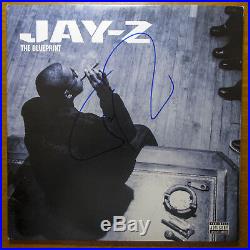 RARE Sean JAY-Z Carter Signed The Blueprint Vinyl Album LP JSA COA