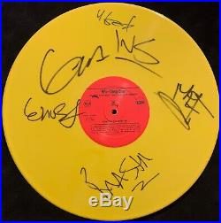 RARE! Wu Tang Signed Enter The Wu Tang 36 Chambers Vinyl Method Man GZA PROOF