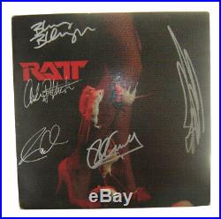 RATT signed lp vinyl album DEBUT SELF TITLED by 5 members Robbin Crosby