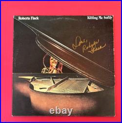 ROBERTA FLACK Signed KILLING ME SOFTLY Vinyl LP Album PSA DNA COA The Fugees