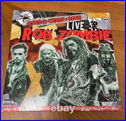 ROB ZOMBIE signed vinyl album ASTRO-CREEP 2000 LIVE FULL BAND COA 1