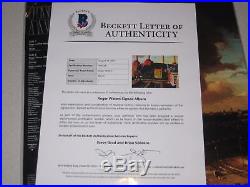 ROGER WATERS Animals SIGNED Autograph Vinyl LP PINK FLOYD Album Beckett BAS COA