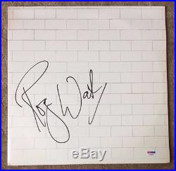 ROGER WATERS Autographed Signed THE WALL Vinyl Record Album PSA Proof PINK FLOYD