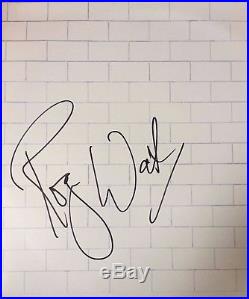 ROGER WATERS Autographed Signed THE WALL Vinyl Record Album PSA Proof PINK FLOYD