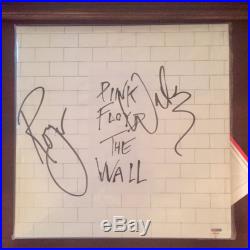 ROGER WATERS Signed PINK FLOYD THE WALL ALBUM NEW reissued Vinyl with PSA DNA