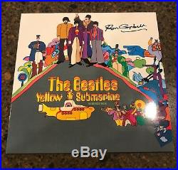 RON CAMPBELL signed autographed vinyl album YELLOW SUBMARINE BEATLES