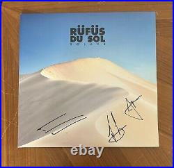 RUFUS DU SOL signed vinyl album SOLACE TYRONE, JON & JAMES 1