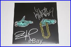 RUN THE JEWELS SIGNED SELF-TITLED ALBUM VINYL RECORD withCOA KILLER MIKE EL-P