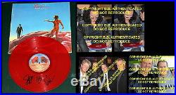Rush Band Signed Autographed In-person Hemispheres Vinyl Album With Exact Proof