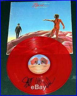 Rush Band Signed Autographed In-person Hemispheres Vinyl Album With Exact Proof