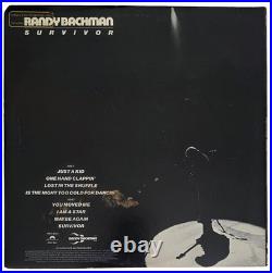 Randy Bachman Signed Survivor Album COA Exact Proof Autographed Vinyl Record
