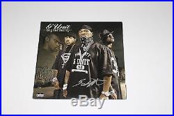 Rapper 50 Cent Signed G-unit Beg For Mercy Vinyl Album Cover Coa Curtis Jackson