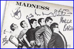 Rare 1979 1st Press MADNESS Multi-Signed x6 ONE STEP BEYOND Vinyl Album LP PSA