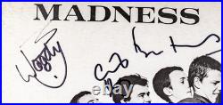 Rare 1979 1st Press MADNESS Multi-Signed x6 ONE STEP BEYOND Vinyl Album LP PSA