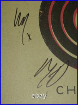 Rare CHVRCHES All 3 signed GUN Vinyl Album Cover PROOF Lauren Mayberry JSA COA