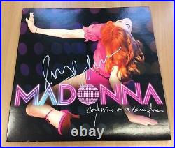 Rare Signed Madonna Confessions On A Dance Floor Limited Double Album Pink Vinyl
