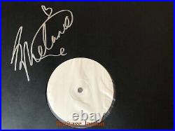 Rare Spice Girls Melanie C Signed Vinyl Lp White Label Test Pressing Promo Album