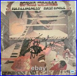 Rare Stevie Wonder Autographed LP Album With Certification