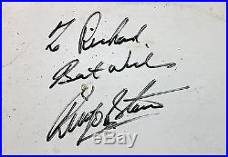 Ringo Starr The Beatles Signed'White' Album Cover With Vinyl PSA/DNA #AB08112