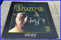 Robby Krieger and John Densmore Signed Vinyl Album Doors Proof