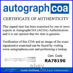 Robert Plant Autographed Signed LP Album Record Led Zeppelin ACOA