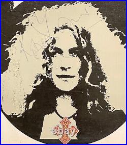 Robert Plant Led Zeppelin III Vintage Signed Vinyl Album LP Beckett BAS withLetter