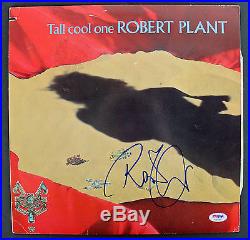 Robert Plant Signed'Tall Cool One' Album Cover With Vinyl PSA/DNA #AB81050