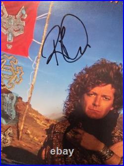 Robert Plant of Led Zepplin Signed Now and Zen Vinyl Album Cover Authentication
