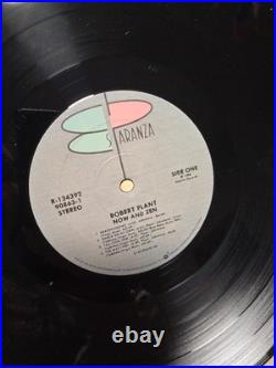 Robert Plant of Led Zepplin Signed Now and Zen Vinyl Album Cover Authentication