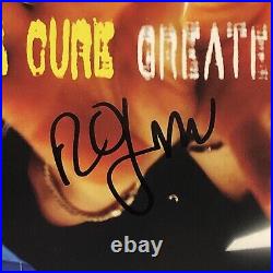 Robert Smith Signed Autograph The Cure Greatest Hits Vinyl Album Beckett Bas