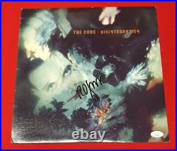 Robert Smith The Cure Disintegration Vinyl Album Signed Autographed JSA