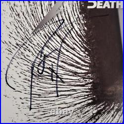 Robert Trujillo signed Death Magnetic Metallica Vinyl Album Cover autograph BAS