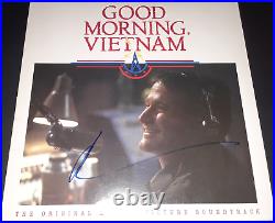 Robin Williams R. I. P. Signed Good Morning Vietnam Soundtrack Record Vinyl Album
