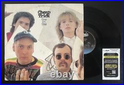Robin Zander Signed One On One Cheap Trick Vinyl Record Album Lp Jsa Coa