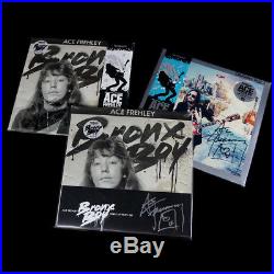 Rockologists Ace Frehley Signed Vinyl Bundle Origins & Bronx Boy 5 Albums KISS