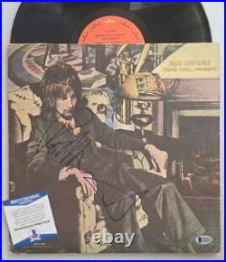 Rod Stewart Autographed Album Beckett Bas Coa Signed Record Vinyl Never A Dull Rod Stewart Autographed Album Beckett Bas Coa Signed Record Vinyl Never A Dull