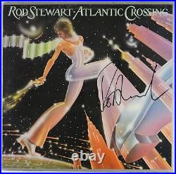 Rod Stewart JSA Signed Autograph Album Vinyl Record Atlantic Crossings