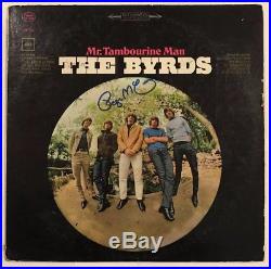 Roger McGuinn Signed The Byrds Mr. Tambourine Man Album Vinyl LP JSA # T76483