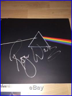 Roger Waters Autographed Pink Floyd Dark Side Of The Moon Vinyl Album JSA LOA