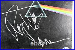 Roger Waters & Nick Mason Pink Floyd Signed Album Cover With Vinyl BAS #A74013