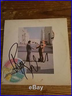 Roger Waters Pink Floyd Autographed/signed Vinyl Album Wish You Were Here