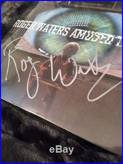 Roger Waters Signed Amused to Death Album Vinyl LP Proof Pink Floyd Autograph