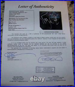 Roger Waters Signed Autographed DARK SIDE OF THE MOON Vinyl Record Album JSA LOA