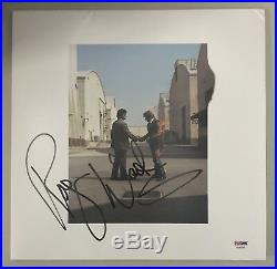 Roger Waters Signed Autographed The Wall Animals Pink Floyd Vinyl Album Psa/Dna